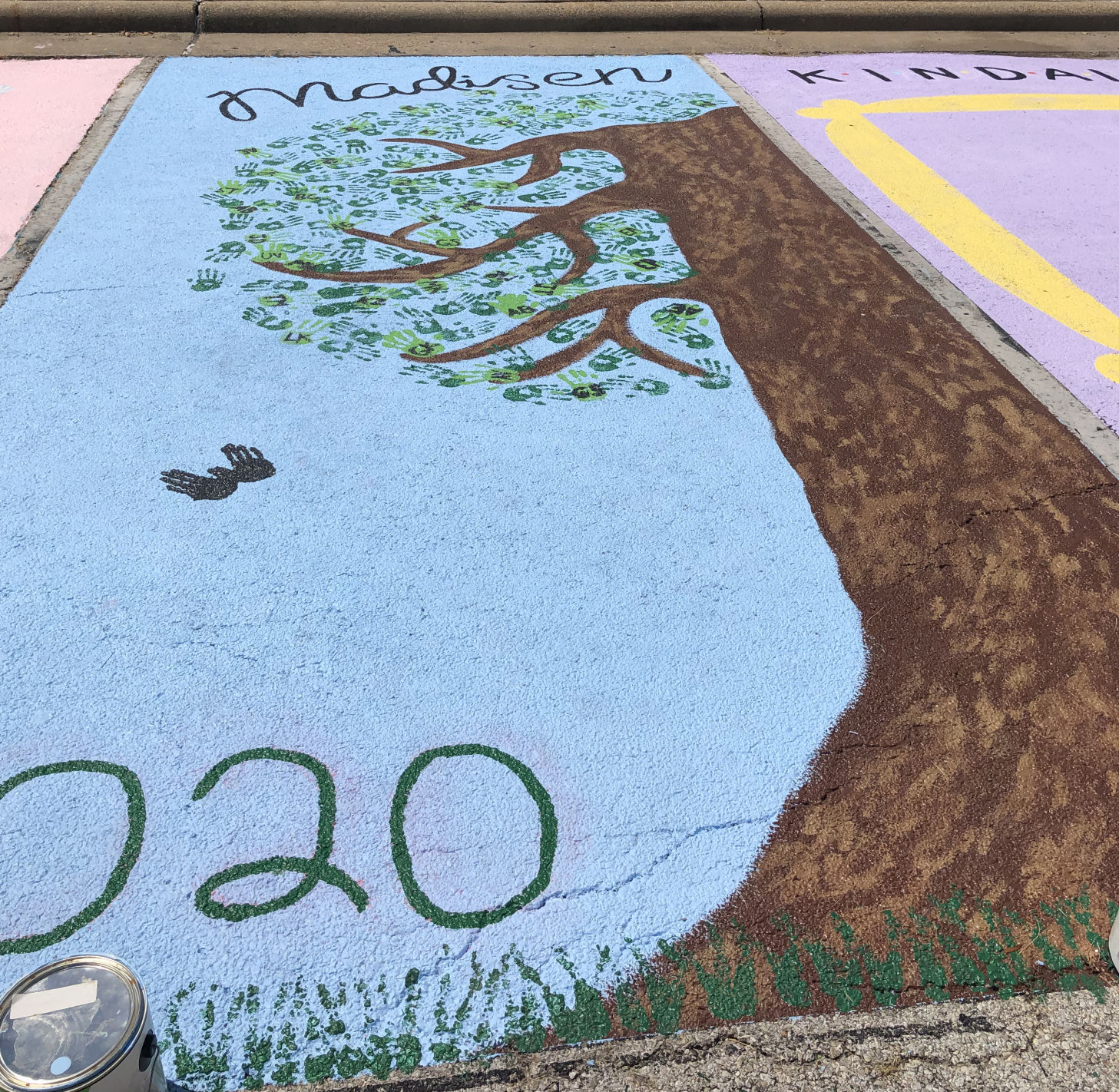 Bryan High School senior parking, 2020